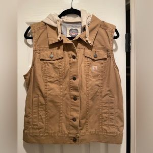 Carhartt Women’s Vest with Detachable Hood